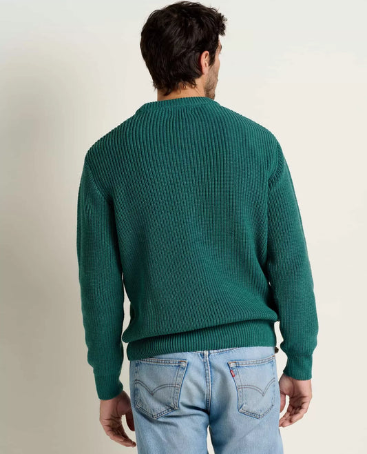 Butte Crew Sweater for Men - Soft Knit Casual Sweater Jacket Layer, Comfortable Everyday Outdoor Wear