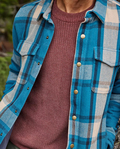 Butte Crew Sweater for Men - Soft Knit Casual Sweater Jacket Layer, Comfortable Everyday Outdoor Wear