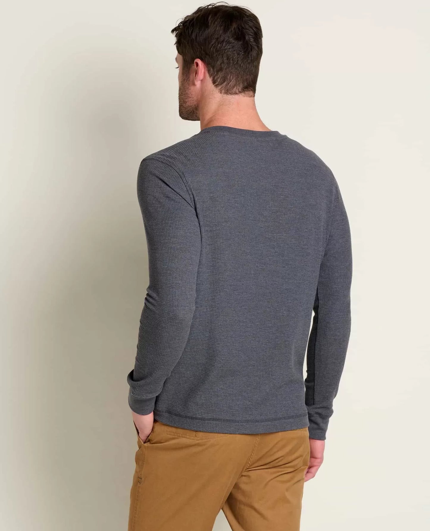 Men's Long Sleeve Crew Neck T-Shirt | Soft Cotton Casual Everyday Basic Tee