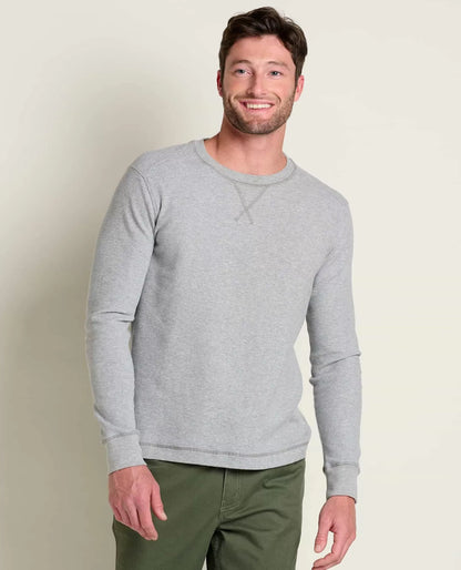 Men's Long Sleeve Crew Neck T-Shirt | Soft Cotton Casual Everyday Basic Tee