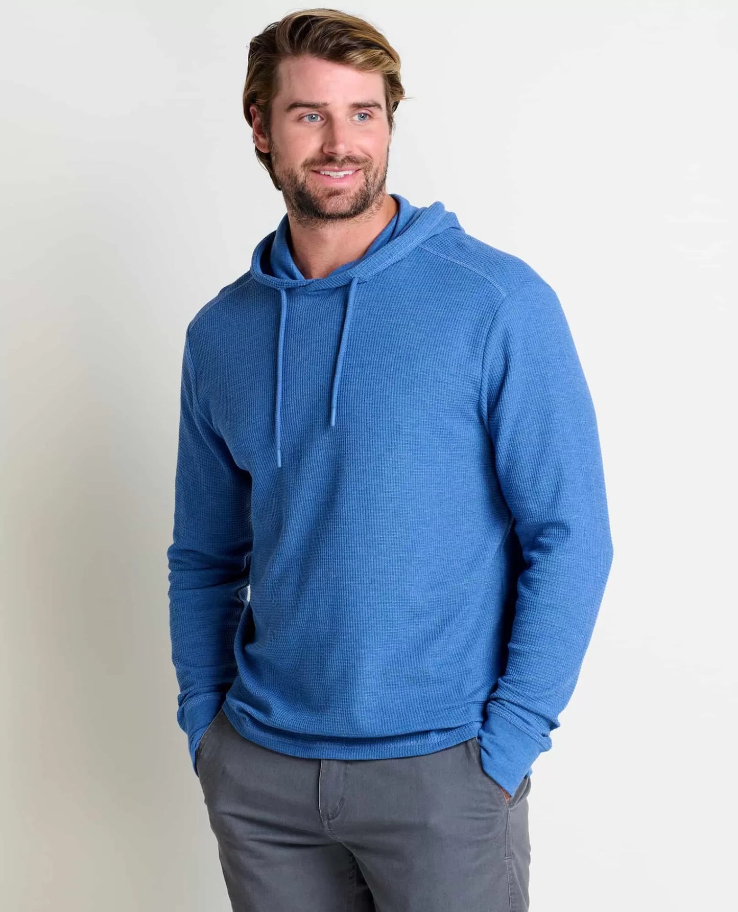 Framer Ii Long Sleeve Hoodie for Men - Soft Knit Casual Sweater Jacket Layer, Comfortable Everyday Outdoor Wear