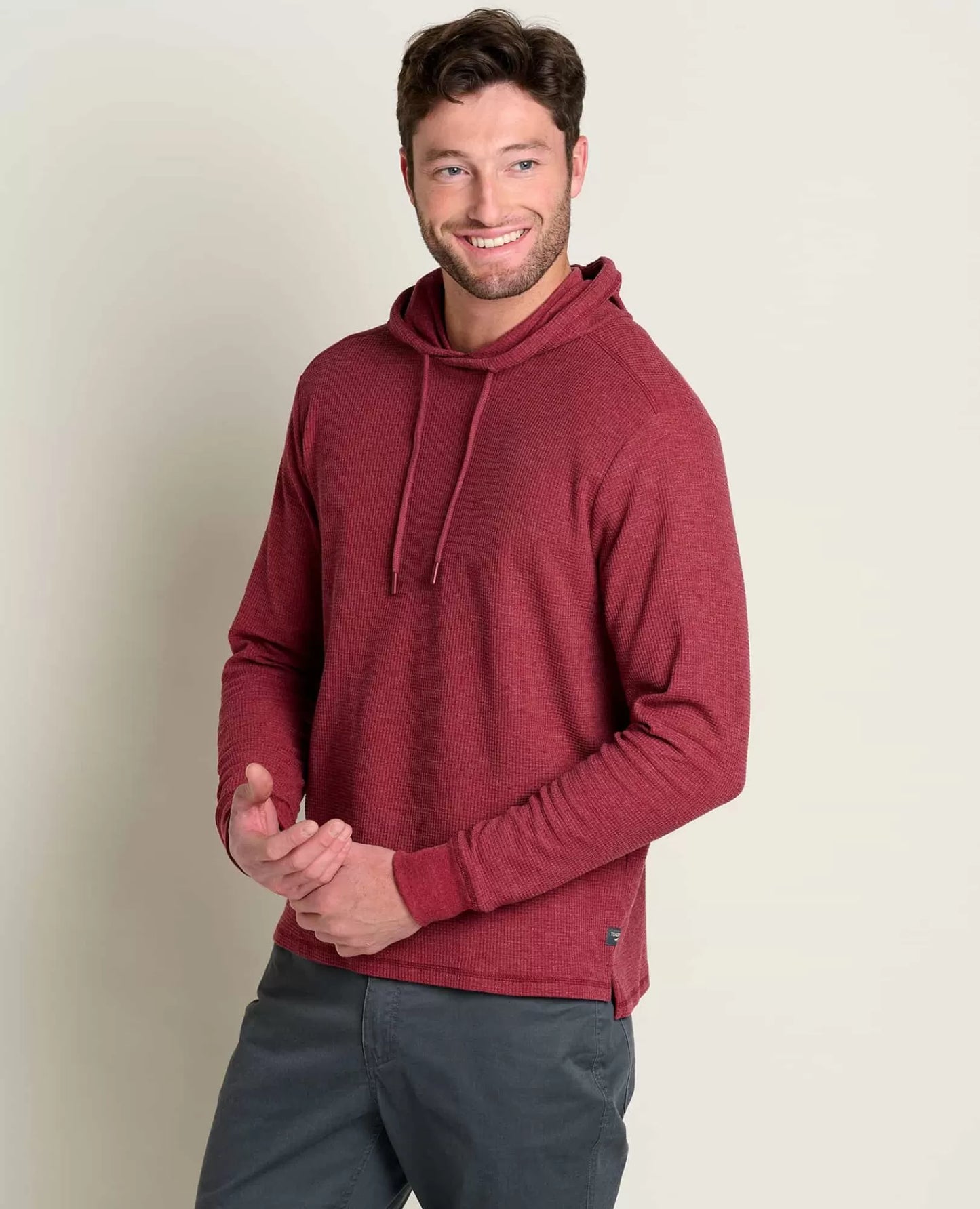 Framer Ii Long Sleeve Hoodie for Men - Soft Knit Casual Sweater Jacket Layer, Comfortable Everyday Outdoor Wear