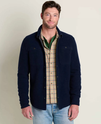 Cheap Kennicott Shirt Jacket for Men - Soft Knit Casual Sweater Jacket Layer, Comfortable Everyday Outdoor Wear