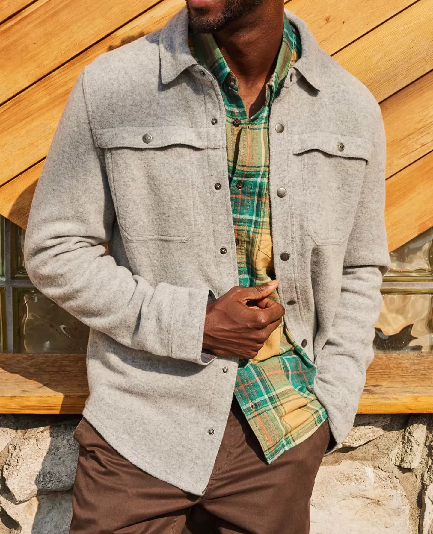Cheap Kennicott Shirt Jacket for Men - Soft Knit Casual Sweater Jacket Layer, Comfortable Everyday Outdoor Wear