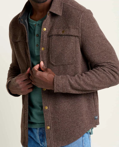 Fashion Kennicott Shirt Jacket for Men - Soft Knit Casual Sweater Jacket Layer, Comfortable Everyday Outdoor Wear