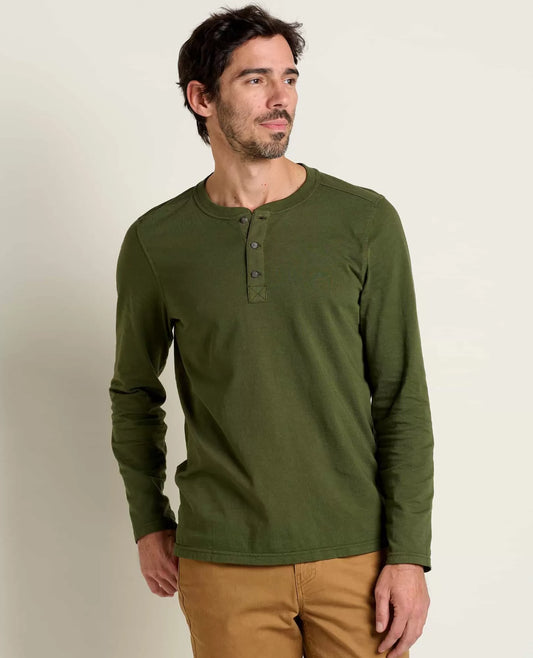Men's Long Sleeve Crew Neck T-Shirt | Soft Cotton Casual Everyday Basic Tee