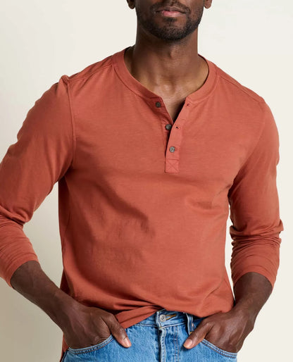 Men's Long Sleeve Crew Neck T-Shirt | Soft Cotton Casual Everyday Basic Tee