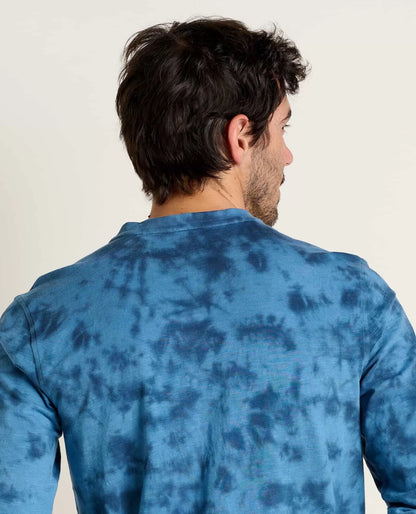 Men's Long Sleeve Crew Neck T-Shirt | Soft Cotton Casual Everyday Basic Tee