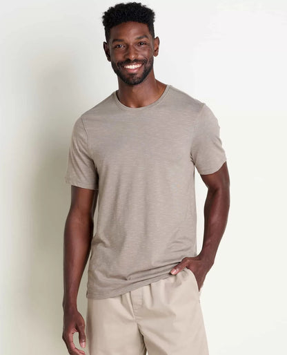 Men's Long Sleeve Crew Neck T-Shirt | Soft Cotton Casual Everyday Basic Tee
