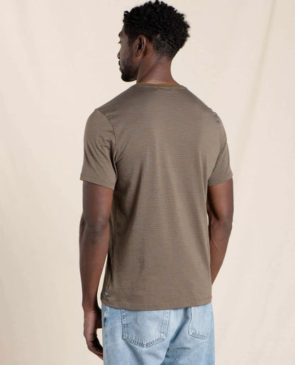 Men's Long Sleeve Crew Neck T-Shirt | Soft Cotton Casual Everyday Basic Tee