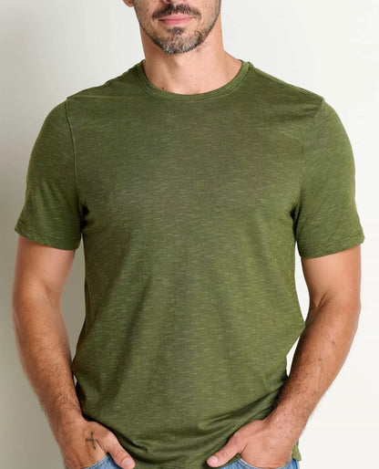 Men's Long Sleeve Crew Neck T-Shirt | Soft Cotton Casual Everyday Basic Tee
