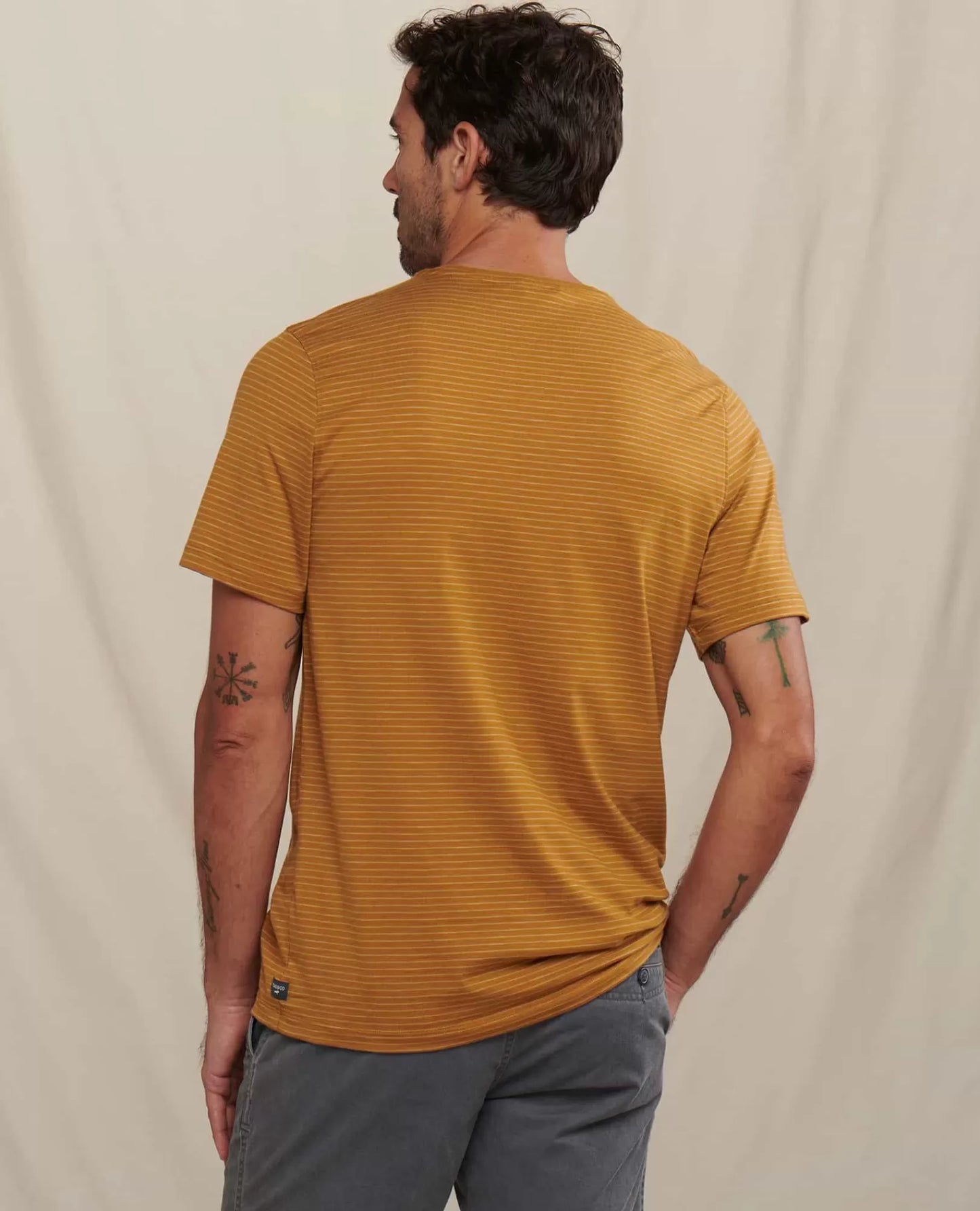 Men's Long Sleeve Crew Neck T-Shirt | Soft Cotton Casual Everyday Basic Tee